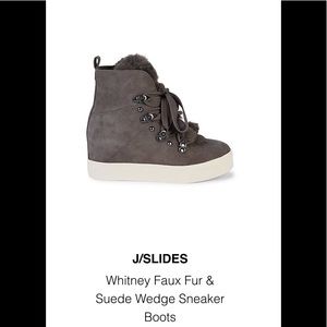 JSLIDES WHITNEY FAUX FUR WEATHER BOOTS